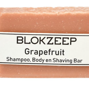 Natuurlijke Scheerzeep, Shampoo & Body Bar in 1 – Grapefruit