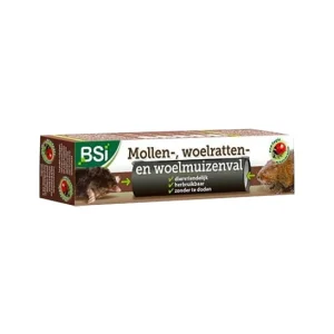 BSI woelratten en mollenval diervriendelijk