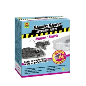 Compo toxa pasta muizengif 2 x 10GR incl. lokdoos