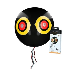 Knock Pest schrikballon zwart