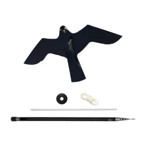BirdShield Black Hawk vogelverschrikker set 7 Meter