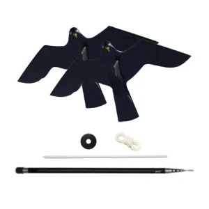 BirdShield black hawk set 7M incl. reserve vlieger